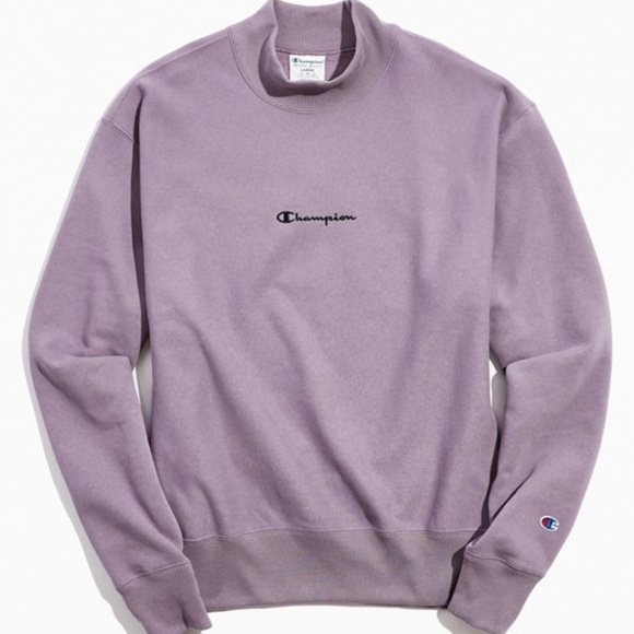 UO Champion Reverse Weave Mock Neck Crewneck - Picture 2 of 5